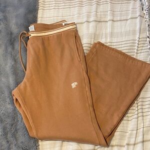 Pink Ivy Fleece Flare Sweatpants